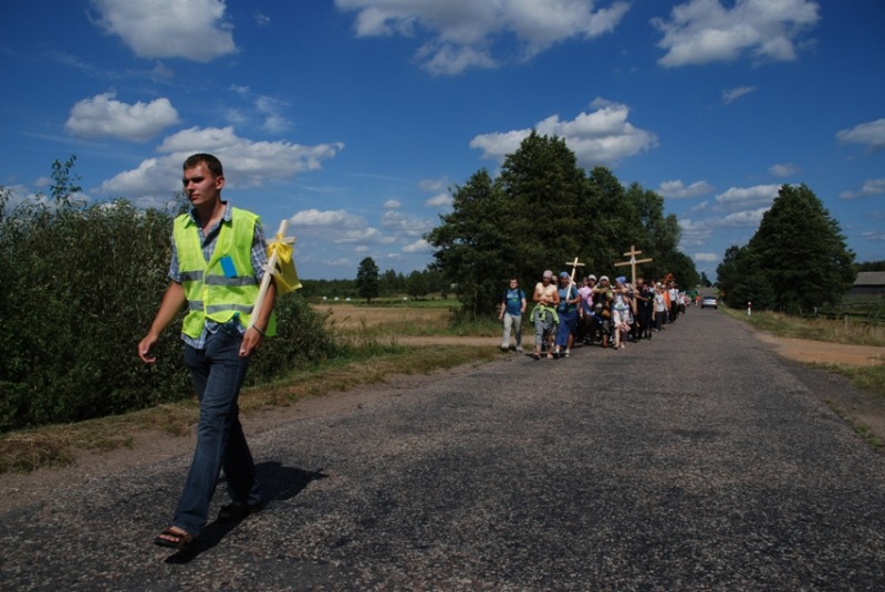 XVIII piesza pielgrzymka Hajnówka - św. Góra Grabarka
