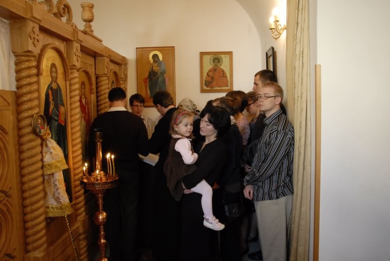 Niedzielny molebien w cerkwi na Podwalu - relacja
