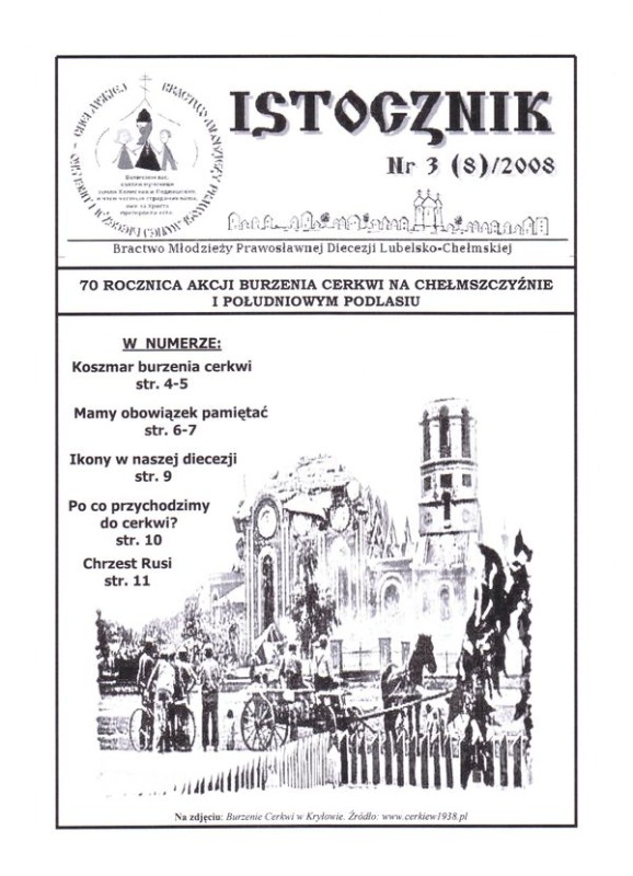 Ukazał się 8 numer "Istocznika"