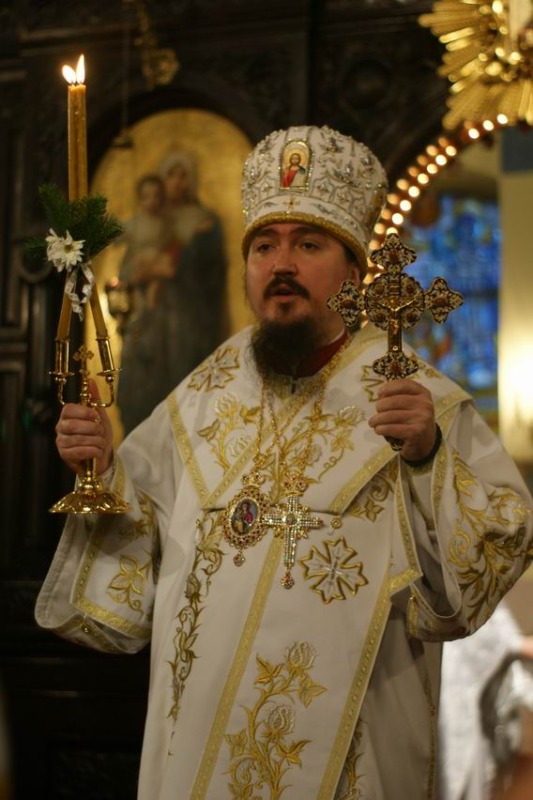 Władyka Jerzy w parafii na Woli