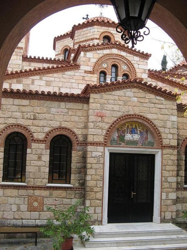 Polscy duchowni z wizytą w monasterze w Grecji