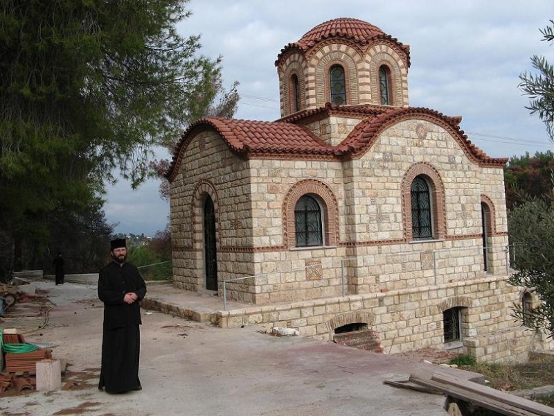 Polscy duchowni z wizytą w monasterze w Grecji