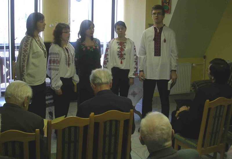 Modlitwa za Tarasa Szewczenkę w Lublinie