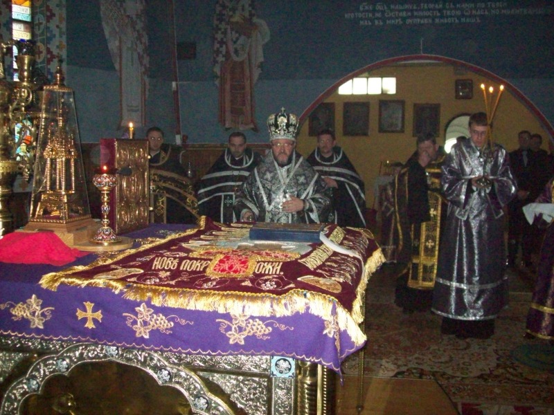 Wielki Piątek w soborze św. Trójcy w Hajnówce