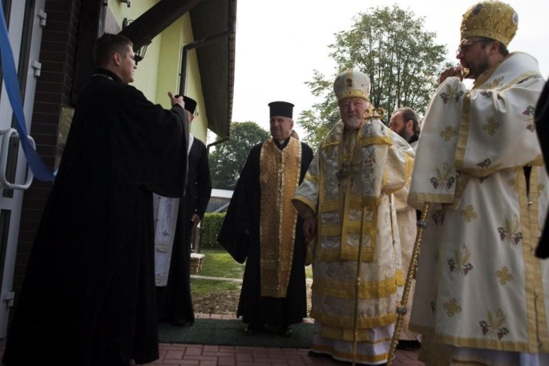 Poświęcenie domu opiekuńczego w Gładyszowie