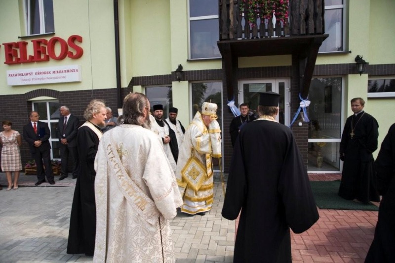 Poświęcenie domu opiekuńczego w Gładyszowie