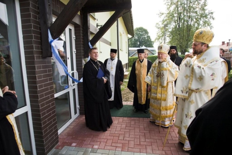 Poświęcenie domu opiekuńczego w Gładyszowie