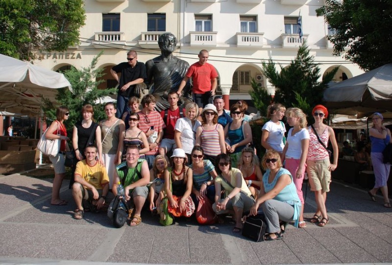 Obóz studencki w Grecji