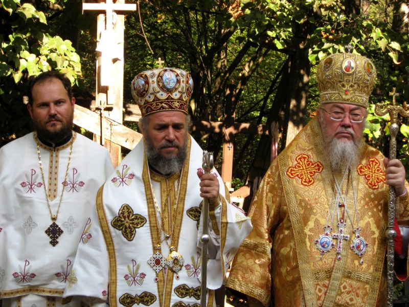 Uroczystości ku czci  św. Hioba Poczajowskiego na św. górze Grabarce