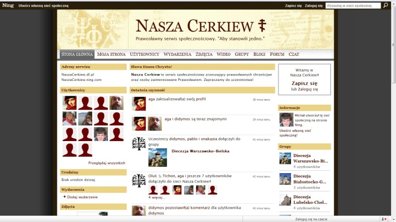 Ruszył prawosławny serwis społecznościowy