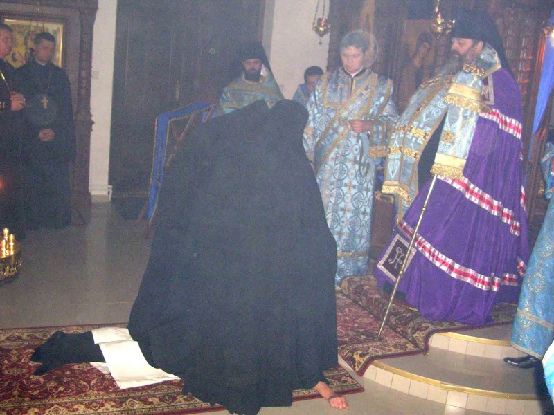 Pierwsze postrzyżyny po odrodzeniu monasteru turkowickiego