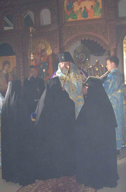 Pierwsze postrzyżyny po odrodzeniu monasteru turkowickiego