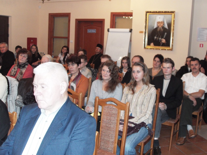 Wykład o spowiedzi w Podlaskim Centrum Kultury Prawosławnej
