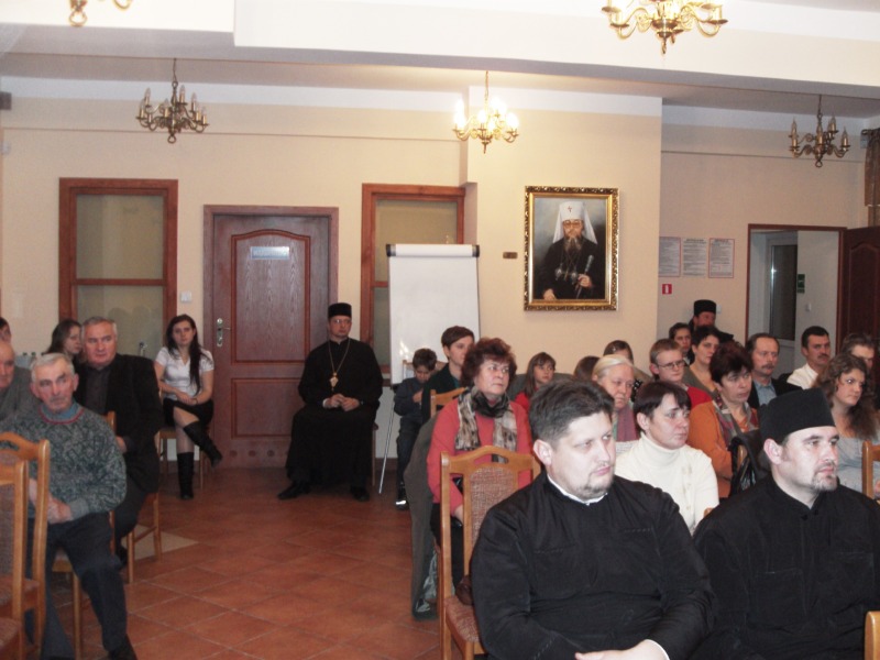 Wykład o spowiedzi w Podlaskim Centrum Kultury Prawosławnej