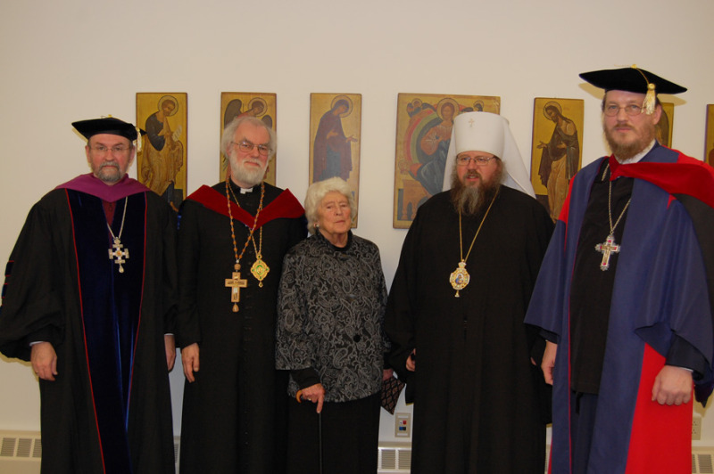 Prawosławne seminarium uhonorowało abp. Rowana Williamsa