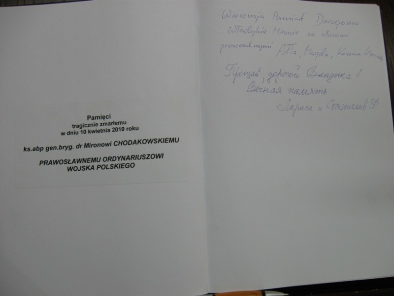 Ordynariat: nabożeństwo żałobne
