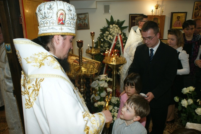 Liturgiczne pożegnanie w kaplicy św. Bazylego Martysza