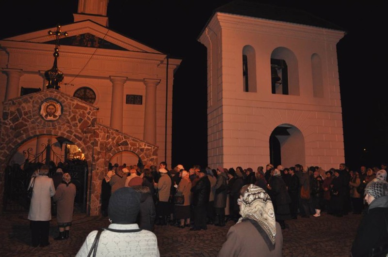 Akatyst przed ikoną Bogurodzicy w Terespolu