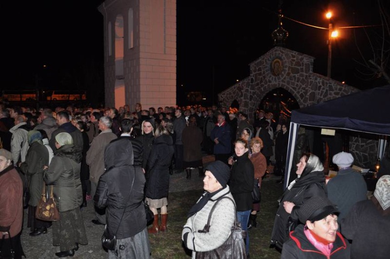 Akatyst przed ikoną Bogurodzicy w Terespolu