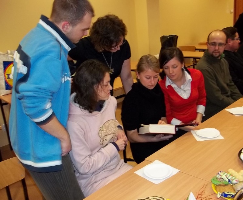 Spotkanie wigilijne Slawistycznego Koła Studenckiego w Olsztynie
