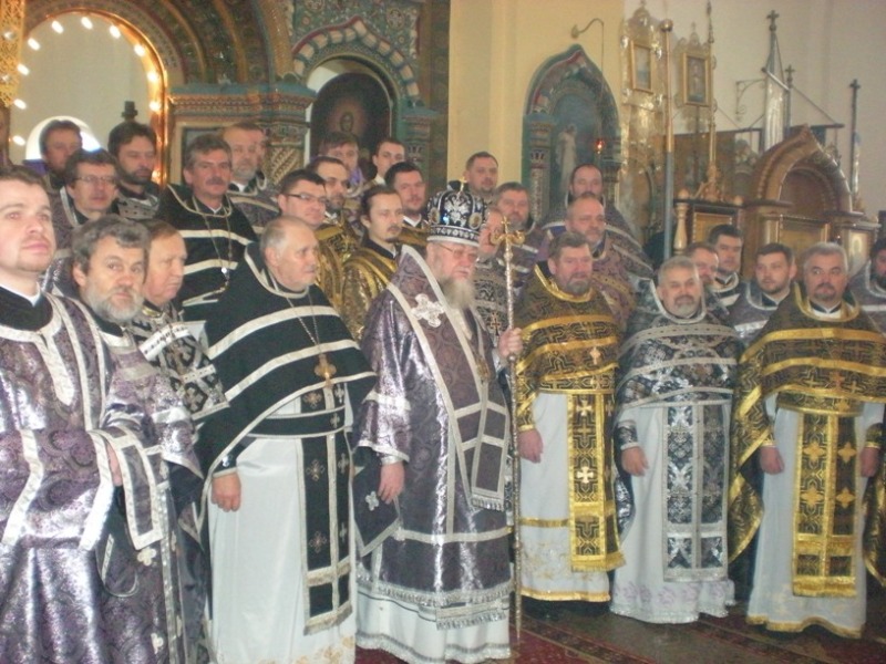 Wielkopostne rekolekcje duchowieństwa dekanatu hajnowskiego