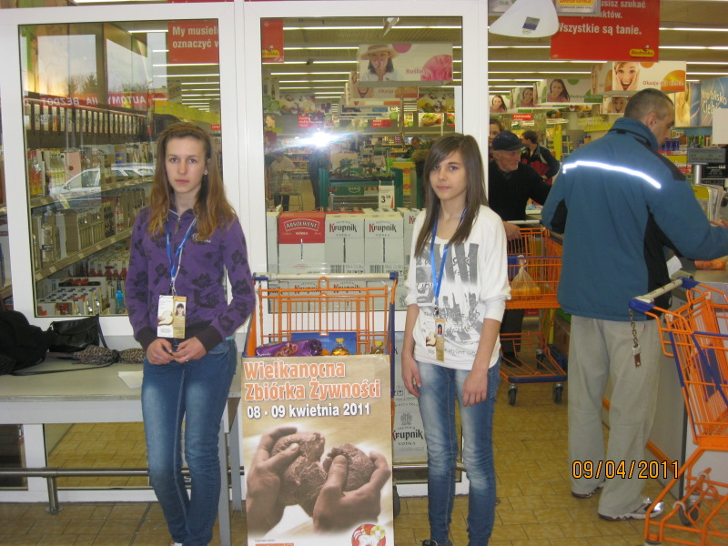 Zbiórka żywności w Bielsku Podlaskim