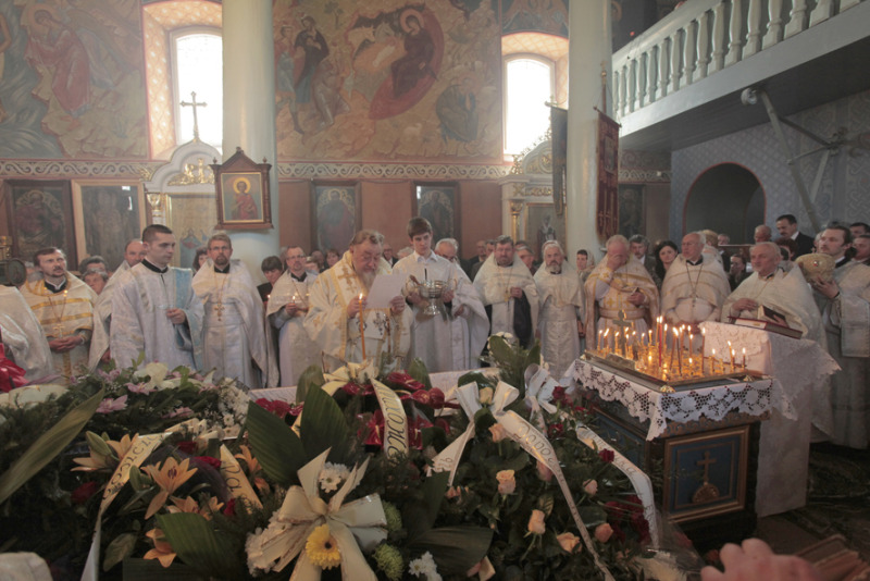 Uroczystości pogrzebowe ks. Eugeniusza Niesteruka