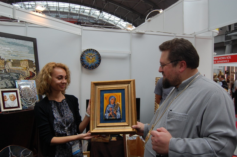 Biskup Paisjusz na Sacroexpo