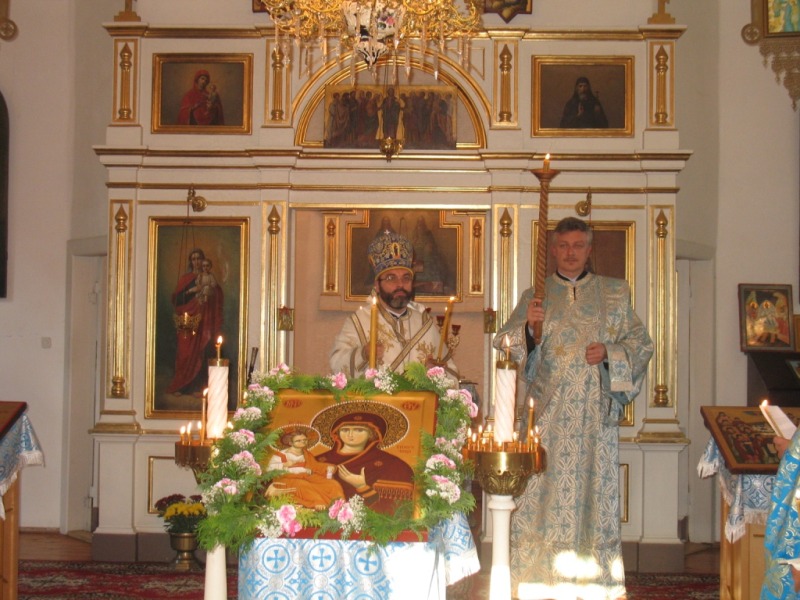 Ikona Matki Bożej „Trójręka” przybyła do monasteru w Wojnowie