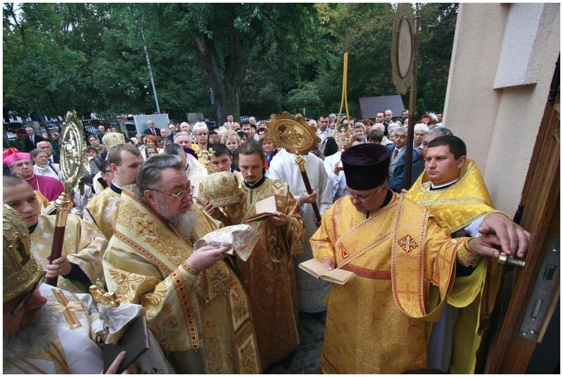 Poświęcenie cerkwi w Szczecinie - relacja