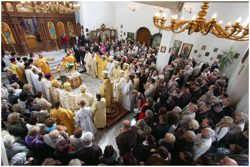 Poświęcenie cerkwi w Szczecinie - relacja