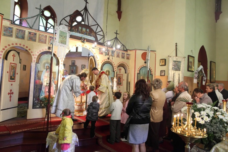 Poświęcenie krzyży w Stargardzie