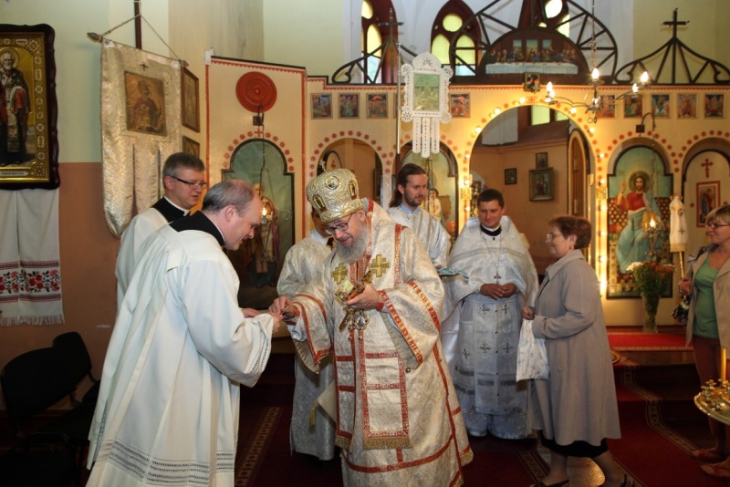 Poświęcenie krzyży w Stargardzie