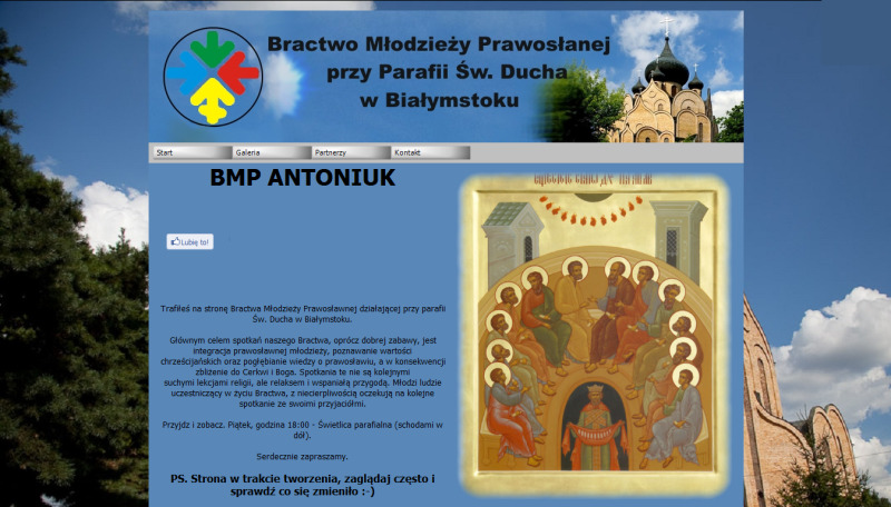 Nowa strona BMP z Antoniuka