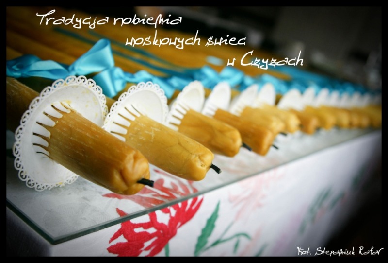 Czyże – tradycja robienia woskowych świec