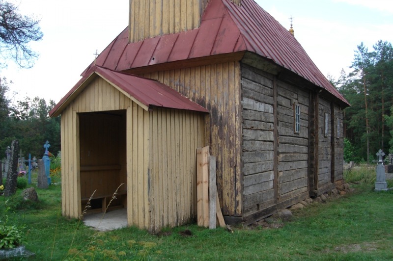 Remont cerkwi w Czyżach