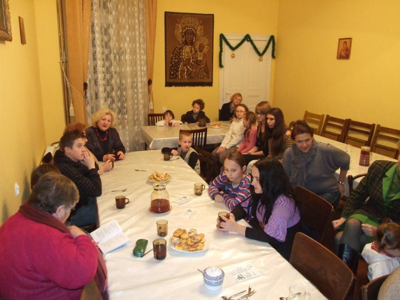 Choinka parafialna w Łodzi