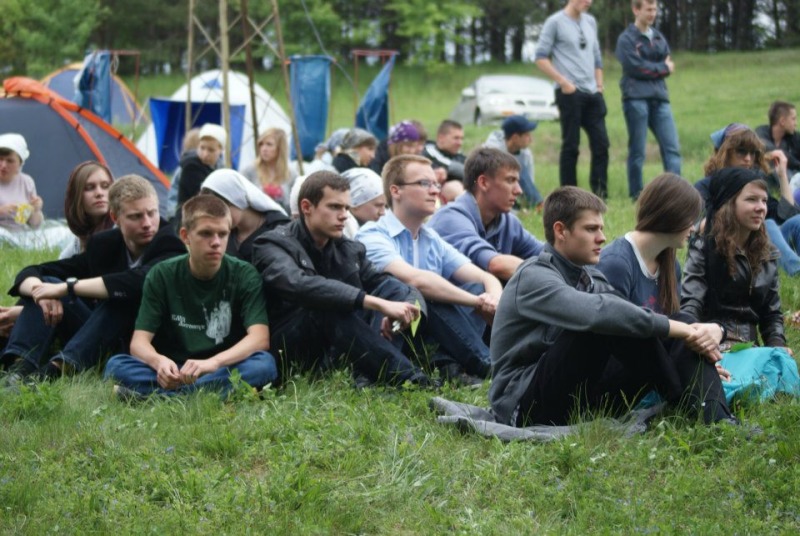 Bractwo z Antoniuka na św. górze Grabarce