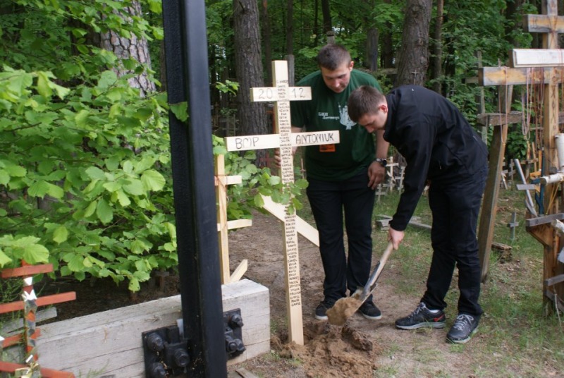 Bractwo z Antoniuka na św. górze Grabarce