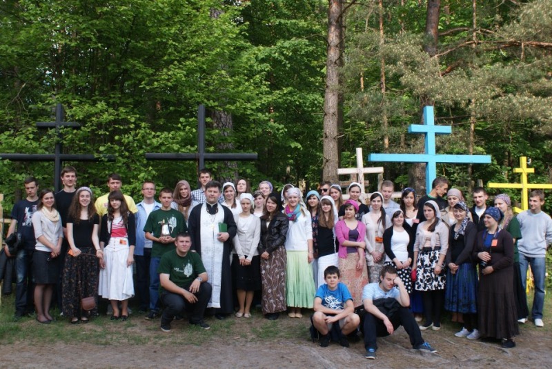 Bractwo z Antoniuka na św. górze Grabarce