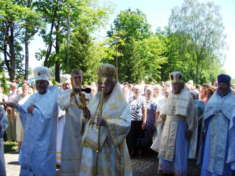 Obchody święta św. Mikołaja w Hajnówce