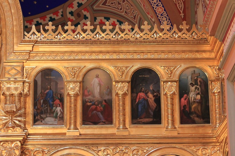 Poświęcenie polichromii w piotrkowskiej cerkwi