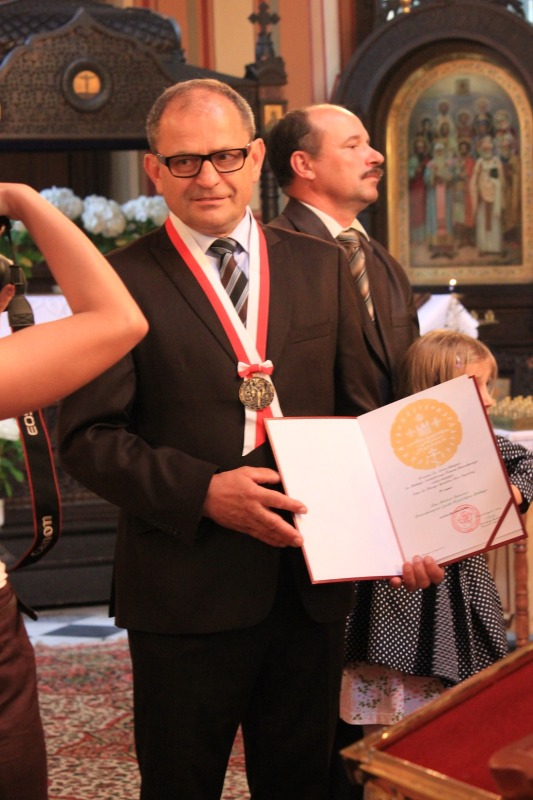 Poświęcenie polichromii w piotrkowskiej cerkwi
