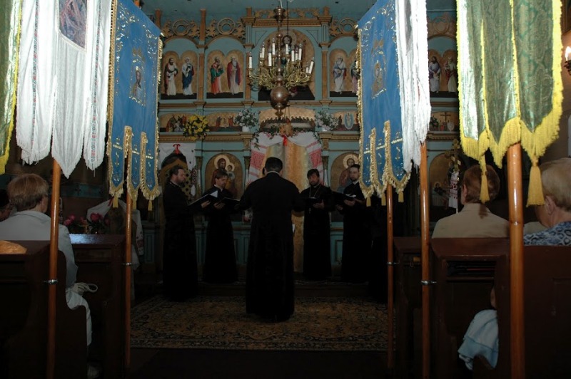 Śpiew wśród ikon