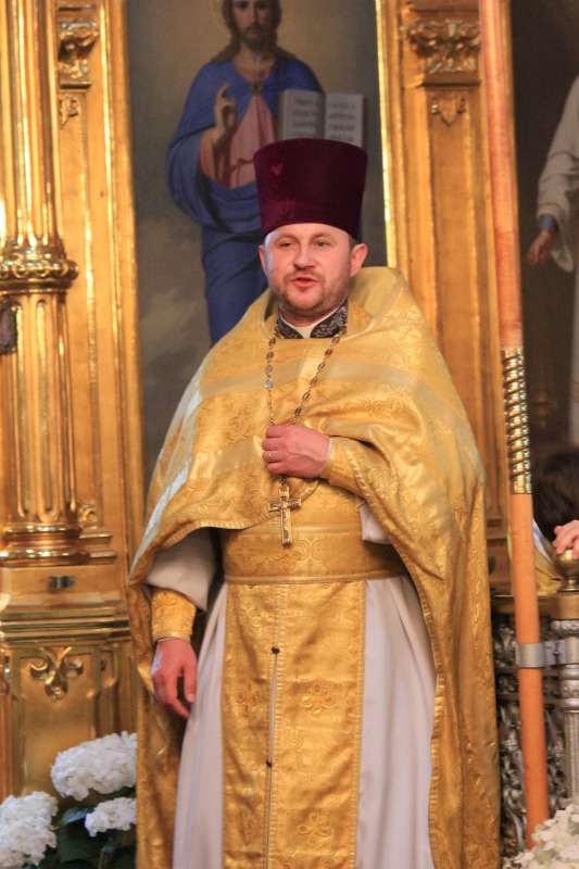 Poświęcenie polichromii w piotrkowskiej cerkwi