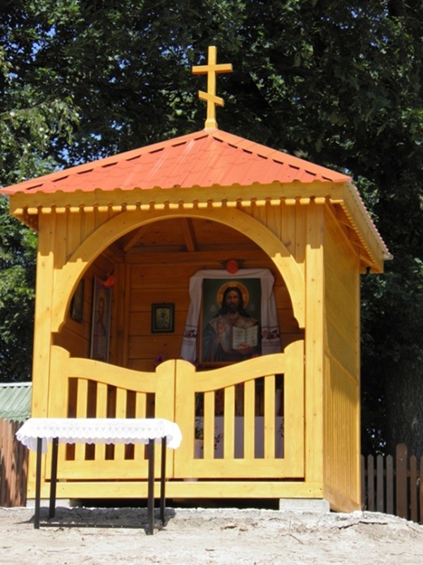 Poświęcenie kapliczki nad Bugiem