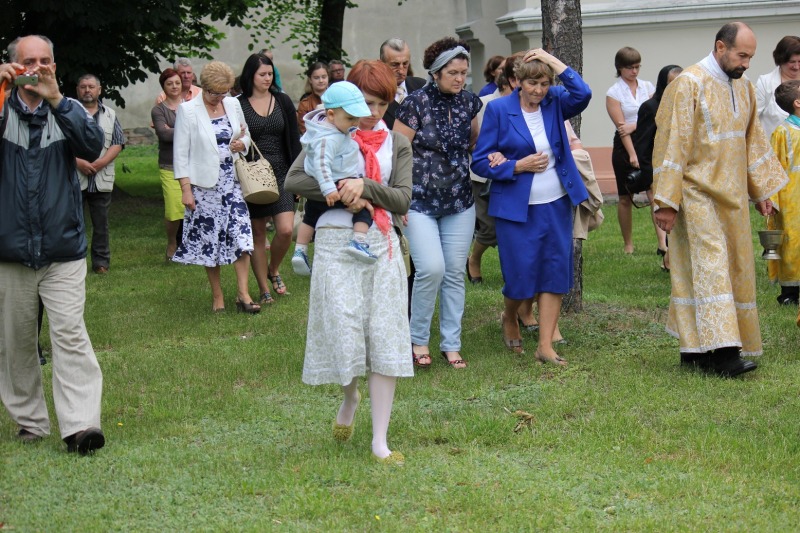 Poświęcenie polichromii w piotrkowskiej cerkwi