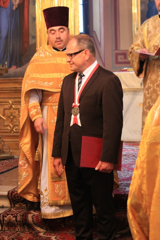 Poświęcenie polichromii w piotrkowskiej cerkwi
