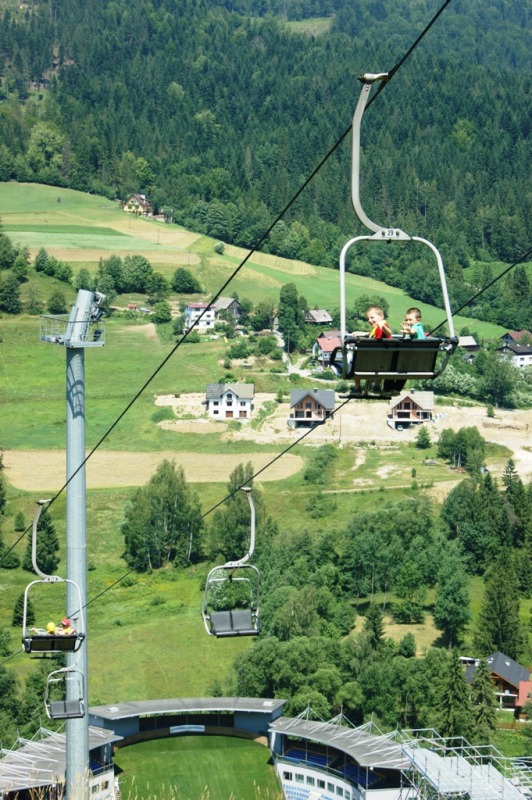 Dzieci z ELEOS na obozie w Wiśle