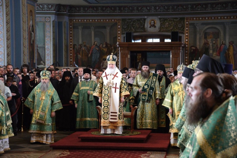 Uroczystości w monasterze Wałaam